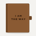 Leather Bible Cover - I AM THE WAY