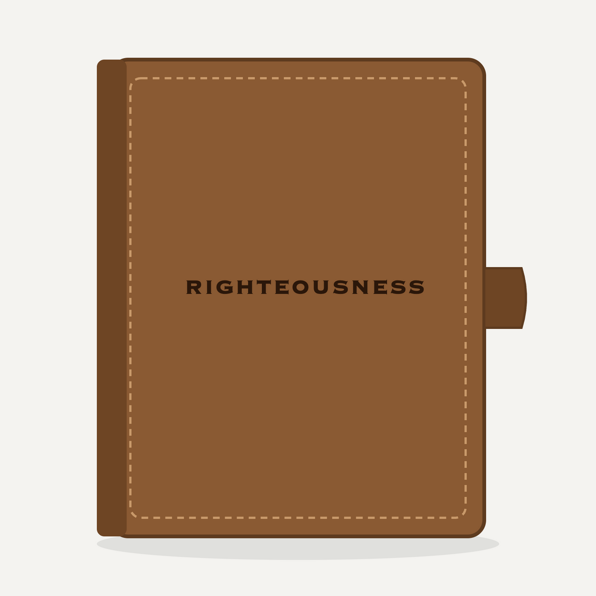 Leather Bible Cover - Righteousness