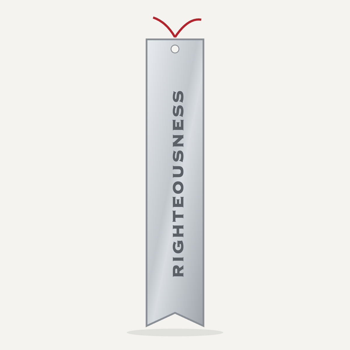 Stainless Steel Bookmark - Righteousness