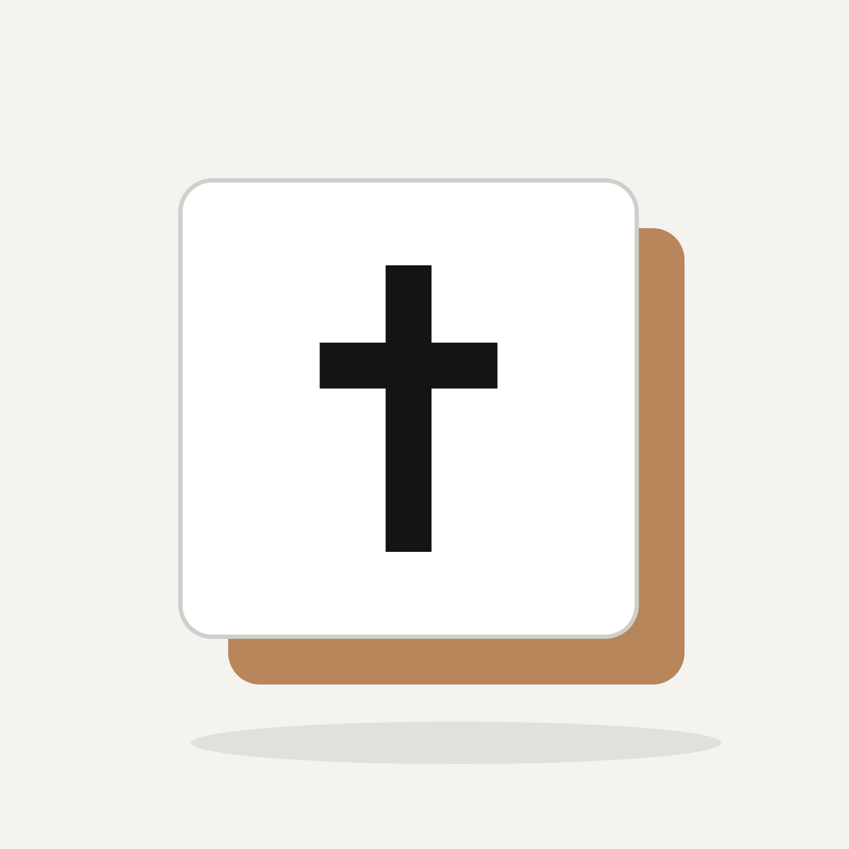 Coaster Set - Cross