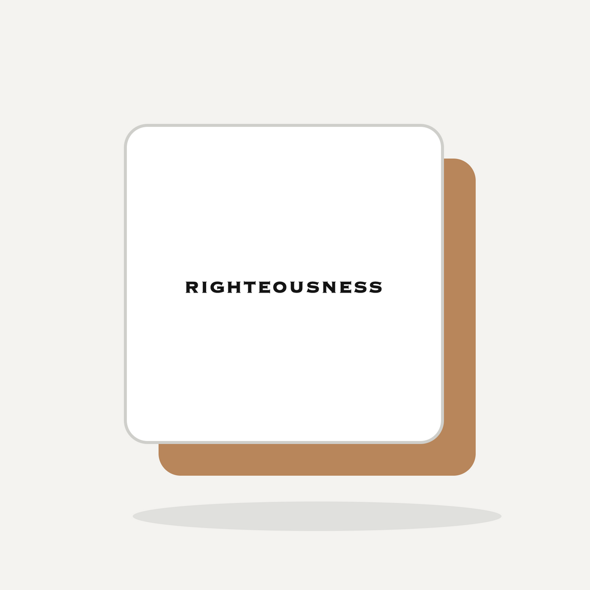 Coaster Set - Righteousness