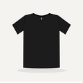 Collar Cross Tee - Black