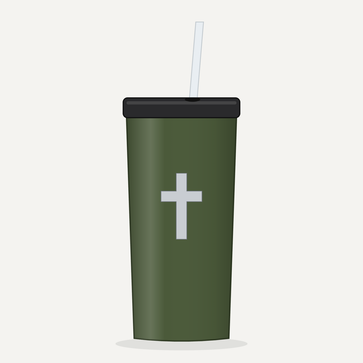 Cross 20 oz Tumbler - Army Green