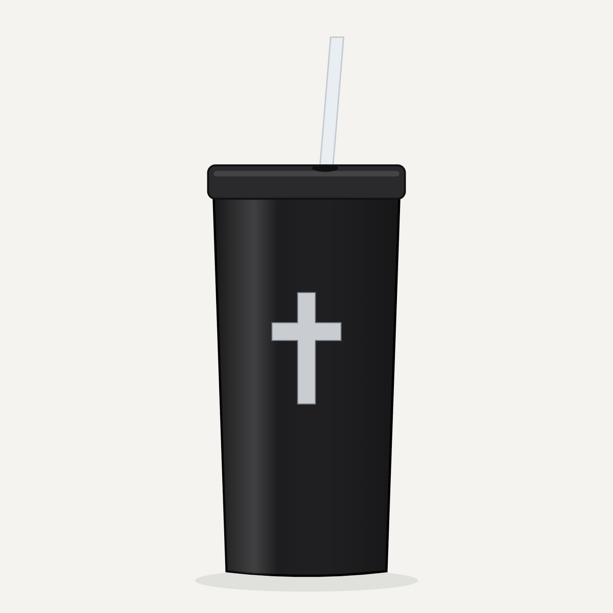 Cross 20 oz Tumbler - Black