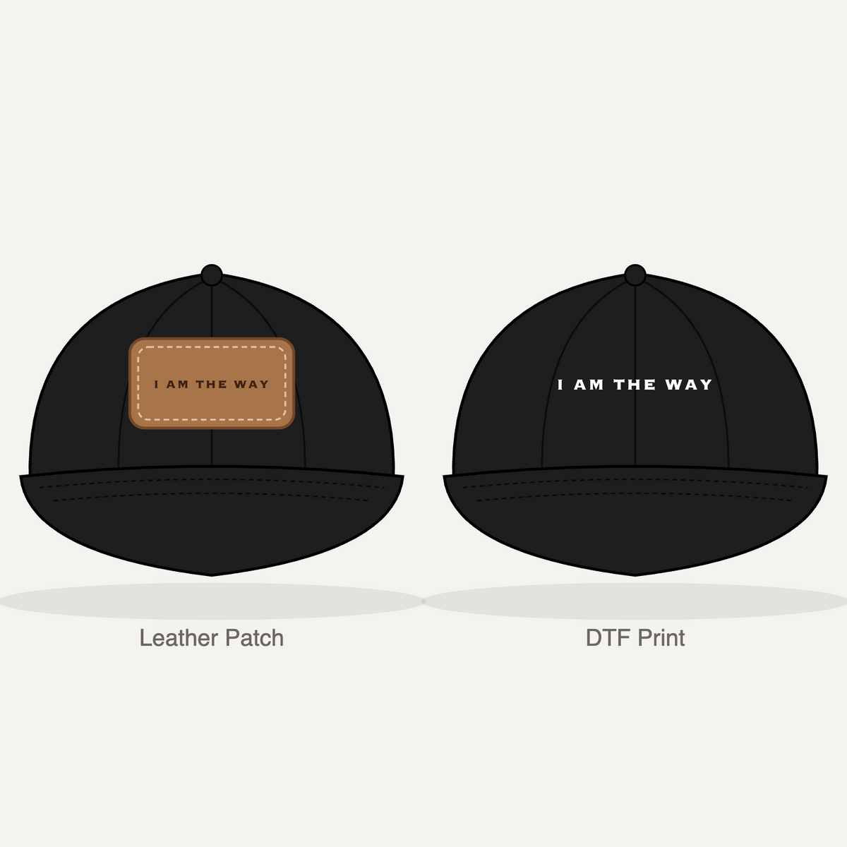 I AM THE WAY Dad Hat - Black