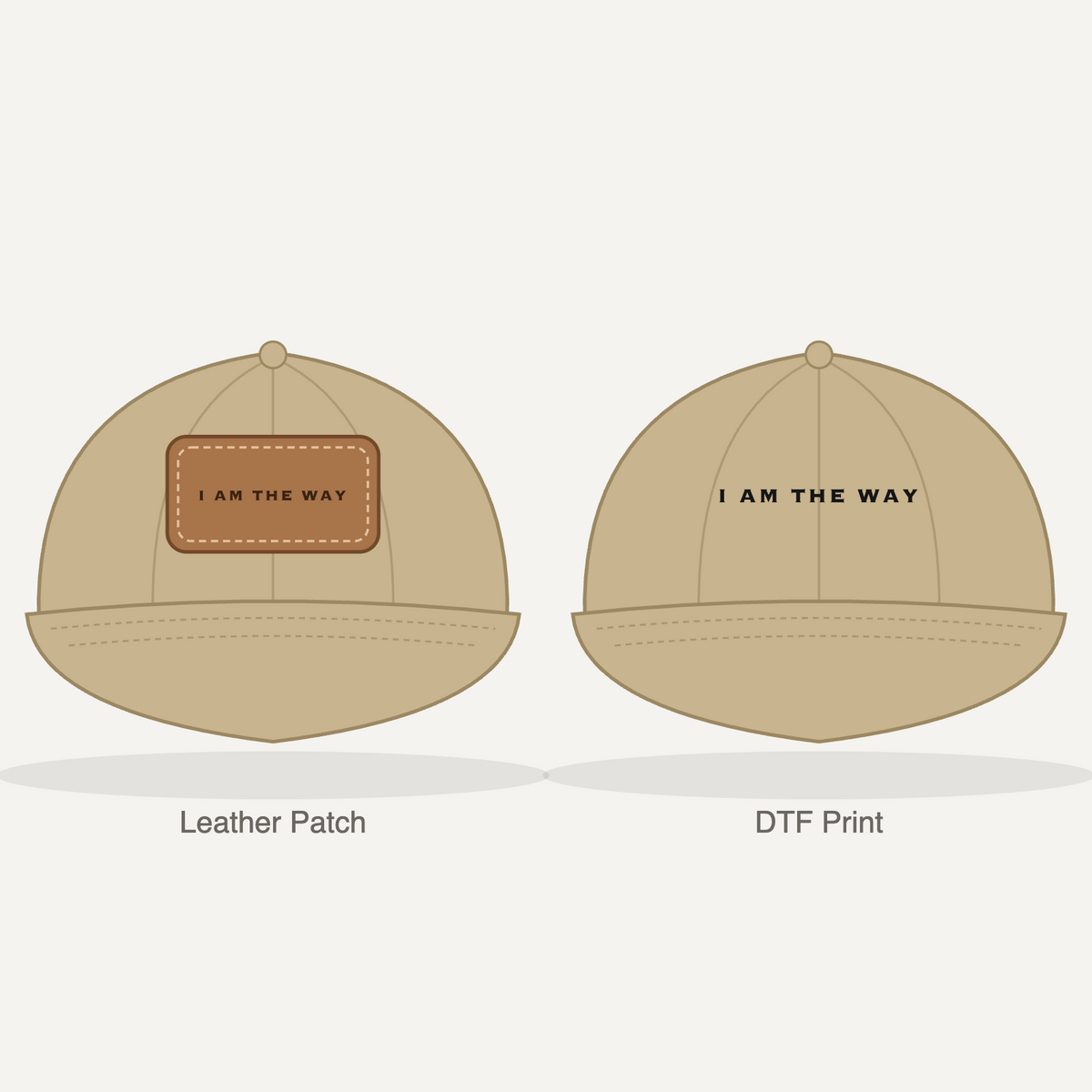 I AM THE WAY Dad Hat - Khaki
