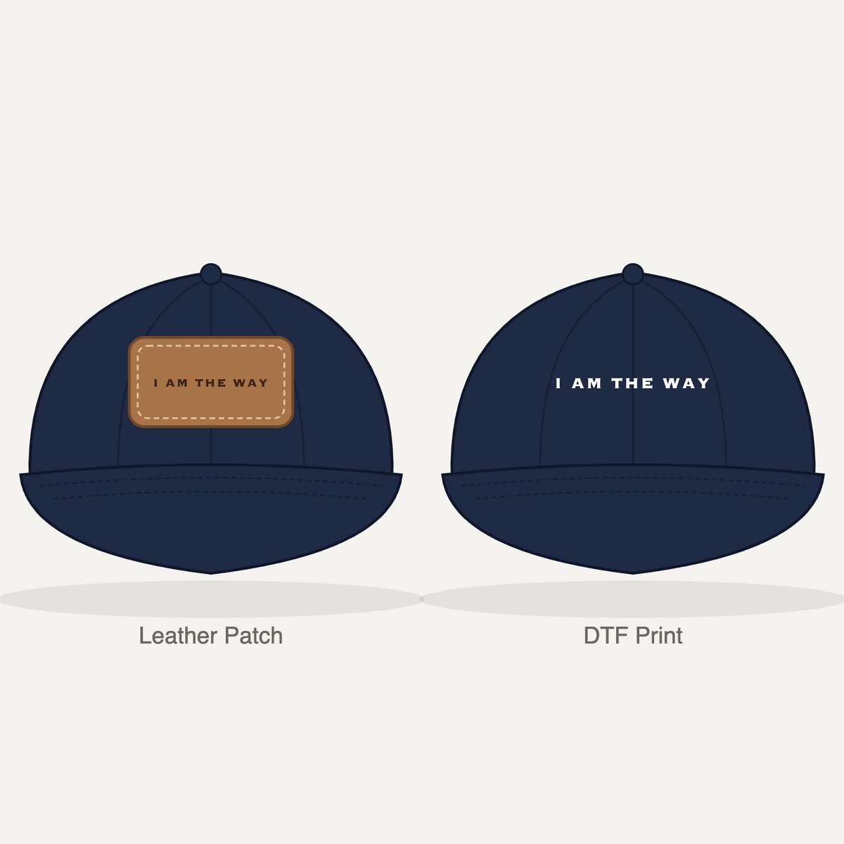 I AM THE WAY Dad Hat - Navy