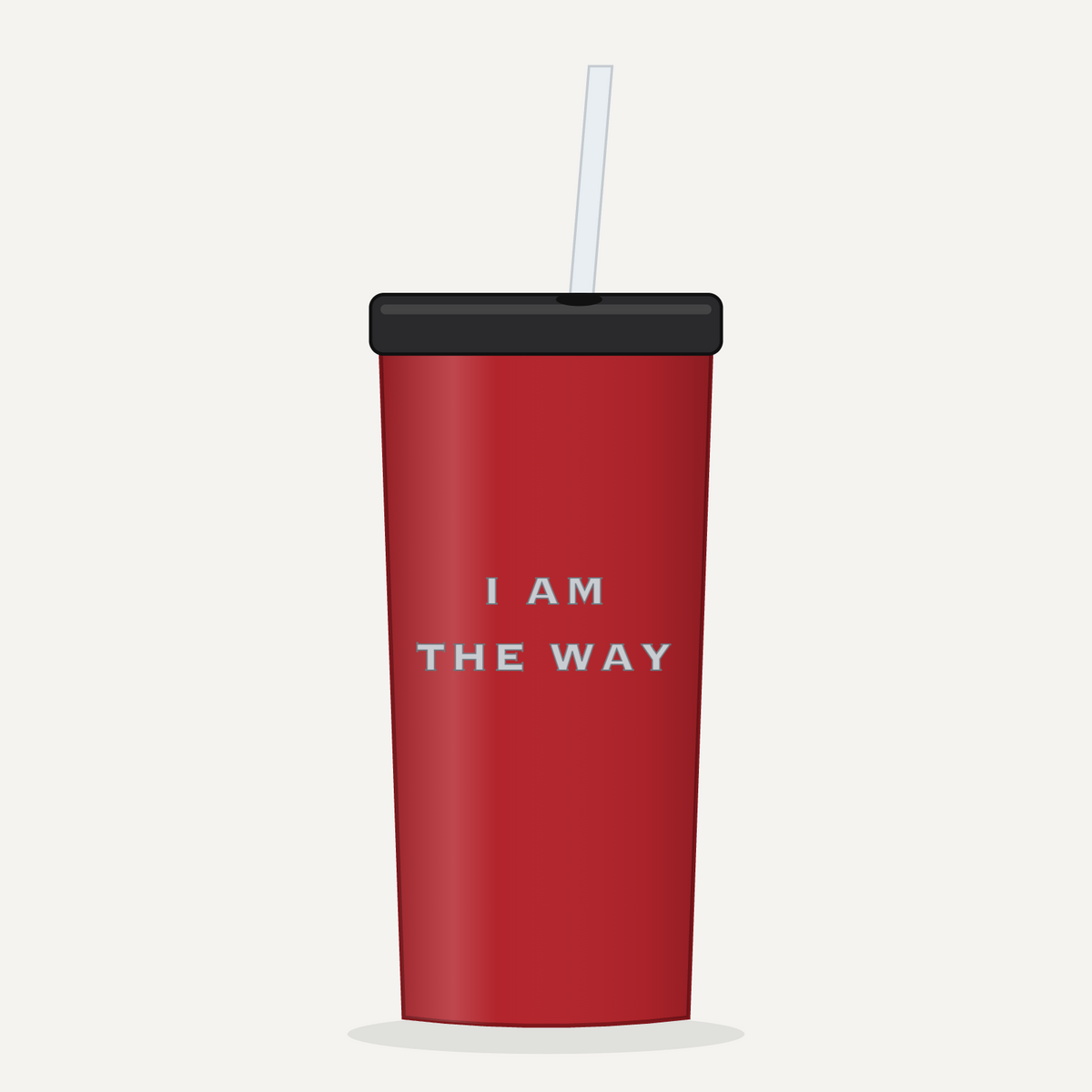 I AM THE WAY 20 oz Tumbler - Red