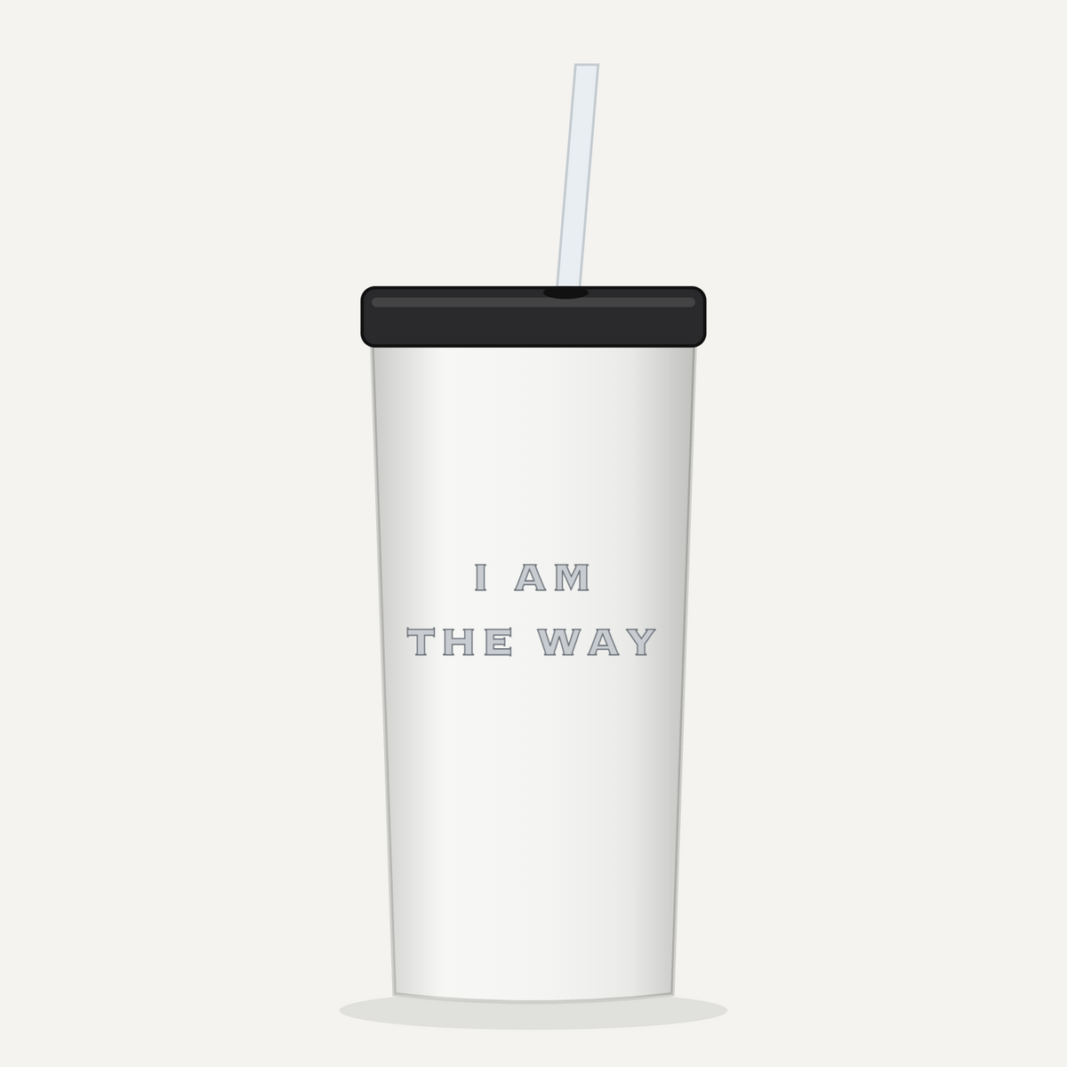 I AM THE WAY 20 oz Tumbler - White