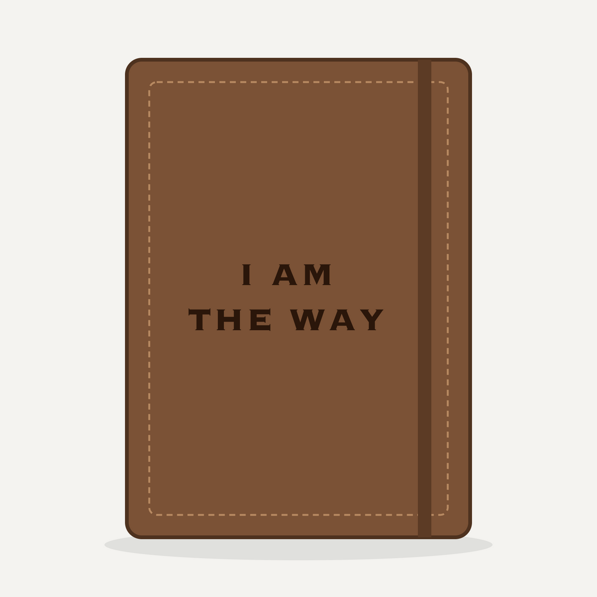 Engraved Journal - I AM THE WAY
