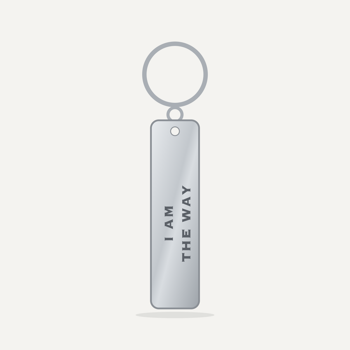Engraved Keychain - I AM THE WAY
