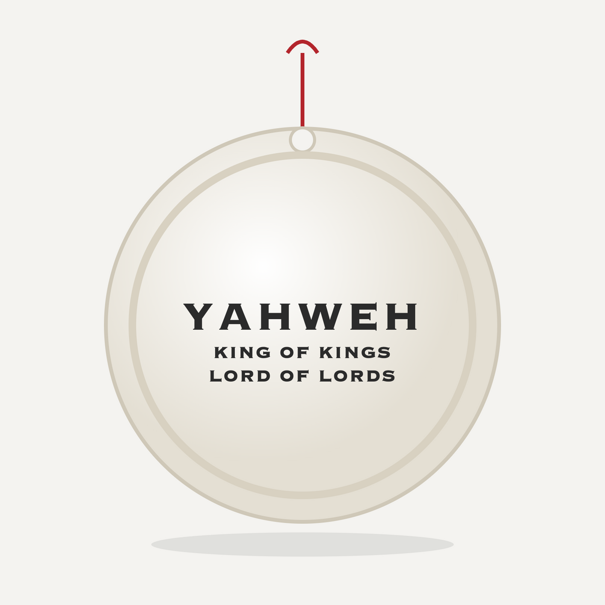 Christmas Ornament - Yahweh