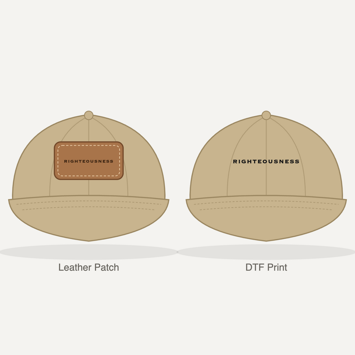 Righteousness Dad Hat - Khaki