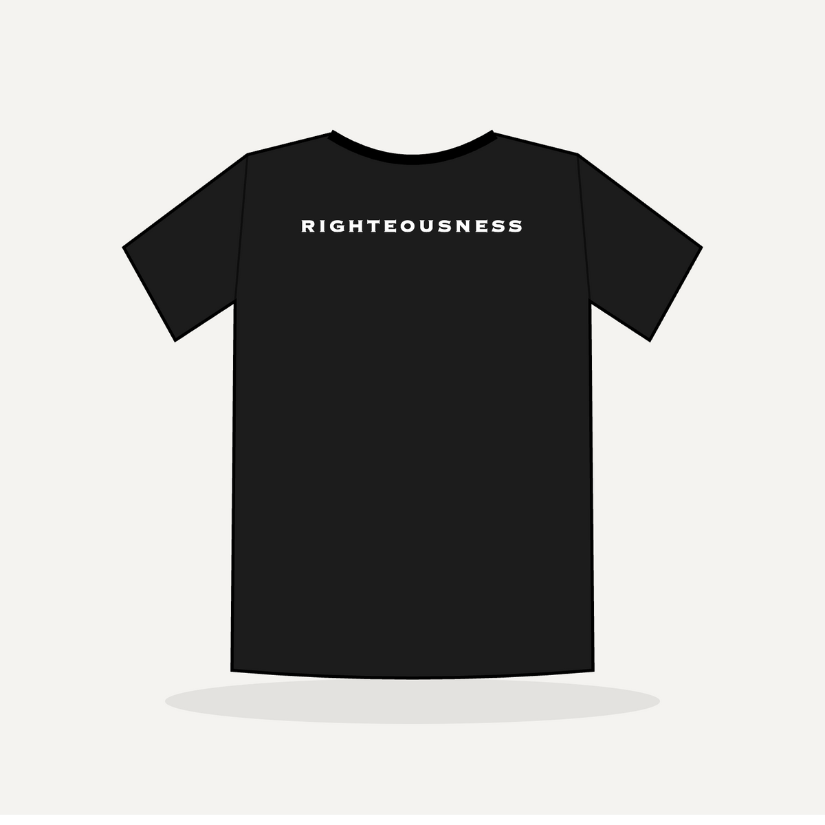 Righteousness Tee - Black