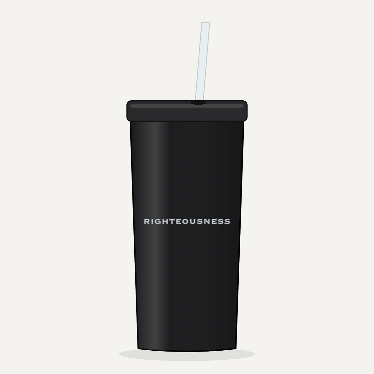 Righteousness 20 oz Tumbler - Black