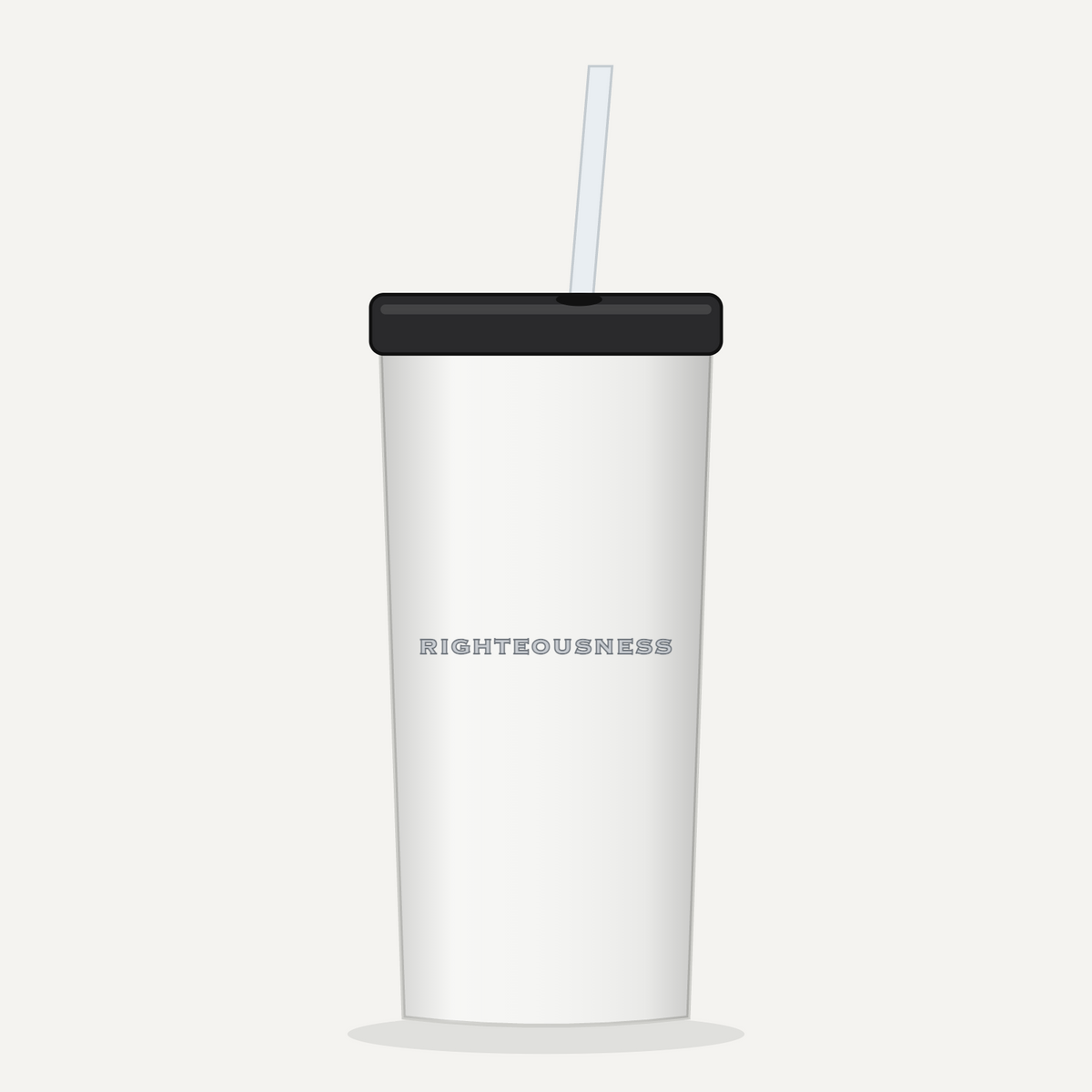 Righteousness 20 oz Tumbler - White