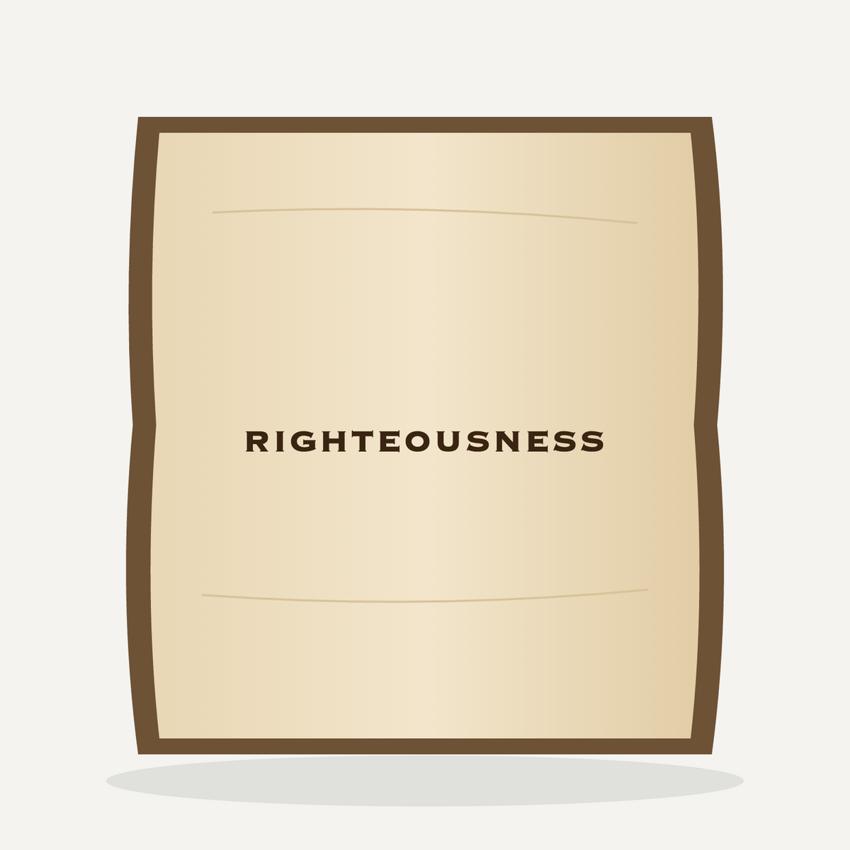 Basswood Sign - Righteousness
