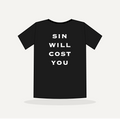 Sin Will Cost You Tee - Black
