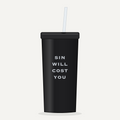 Sin Will Cost You 20 oz Tumbler - Black