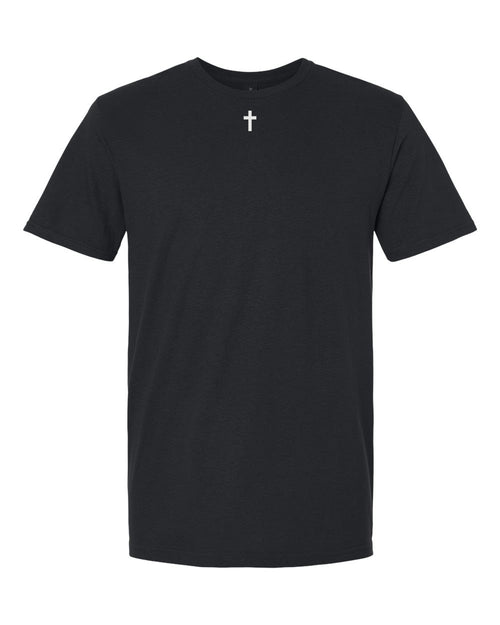 Collar Cross Tee - Black