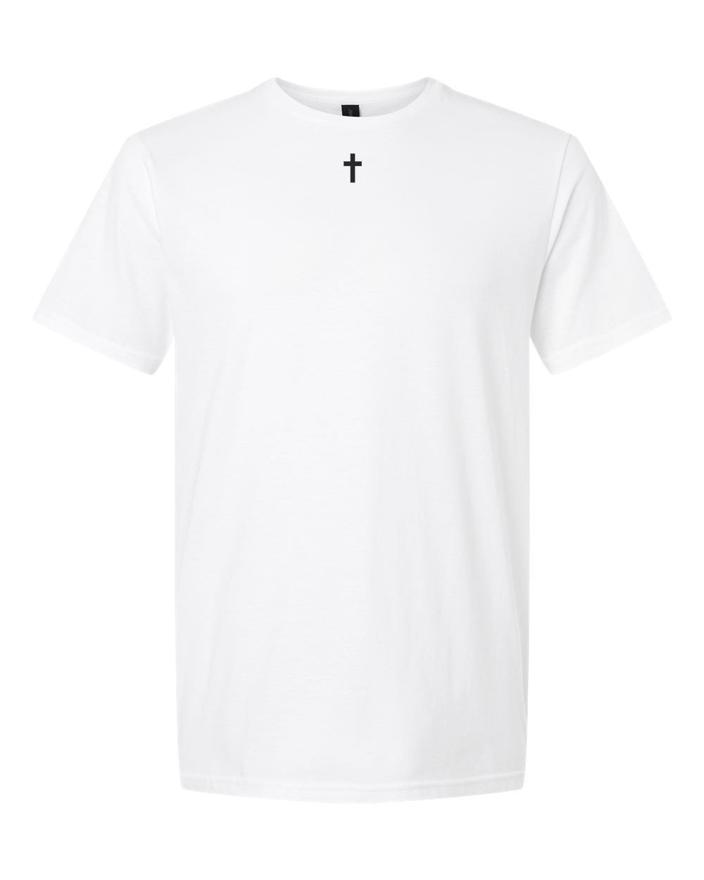 Collar Cross Tee - White