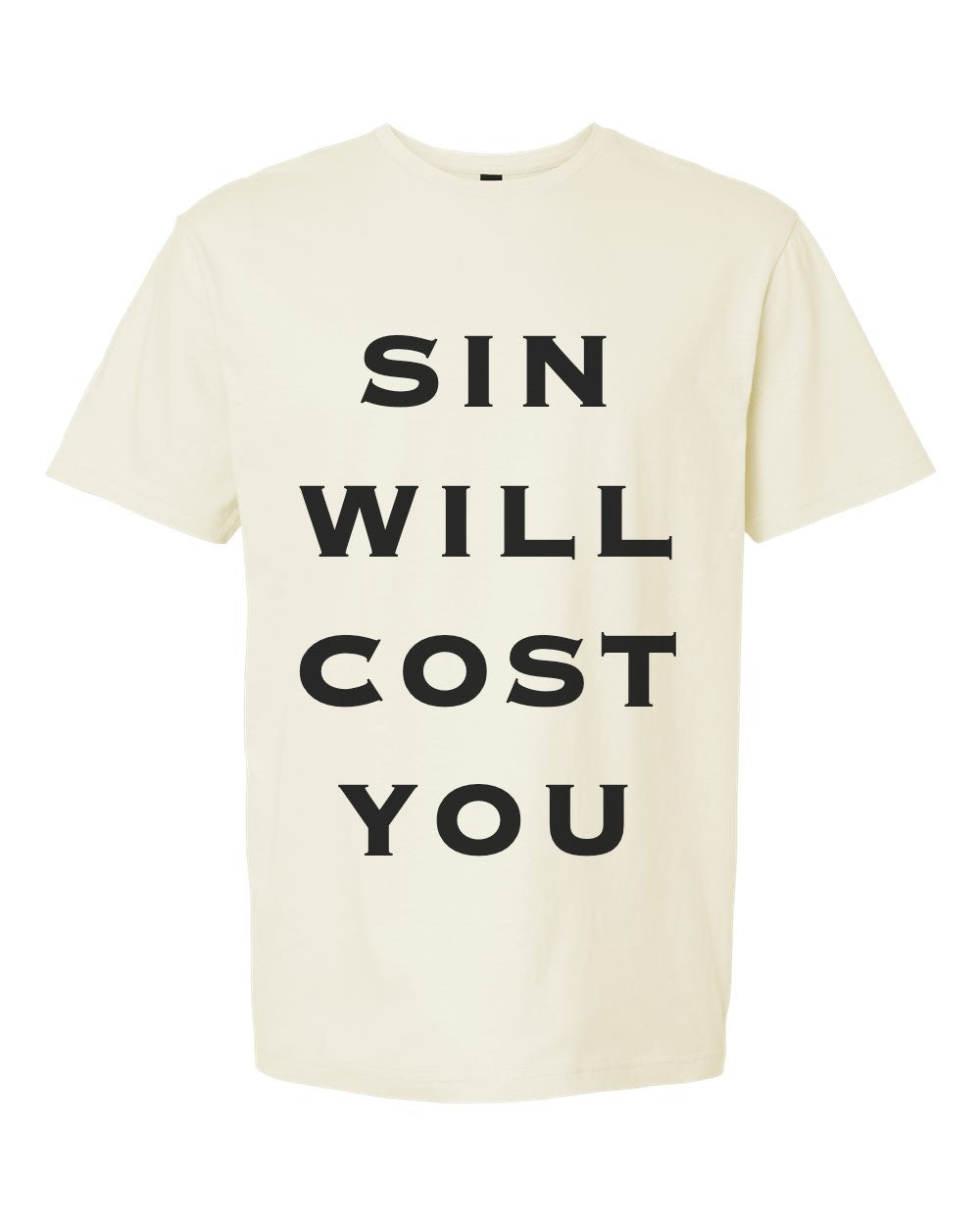Sin Will Cost You Tee - Off White