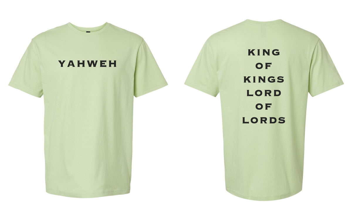 Yahweh | King of Kings Tee - Pistachio