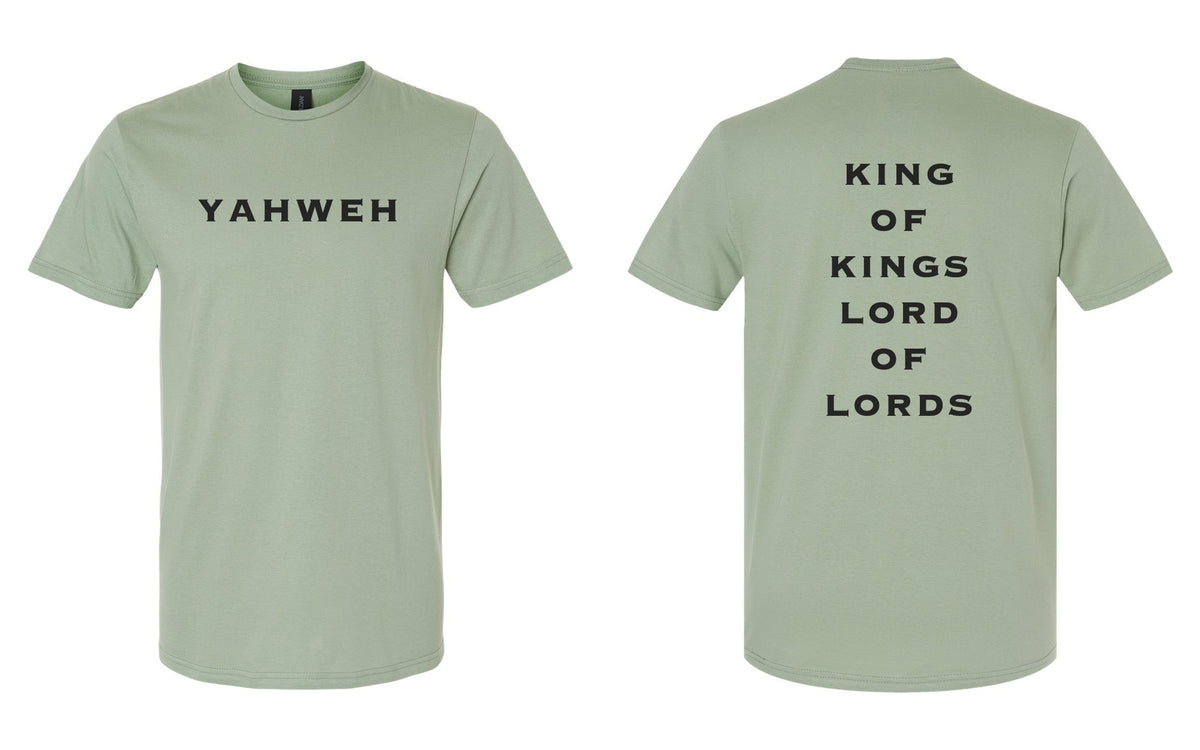 Yahweh | King of Kings Tee - Sage