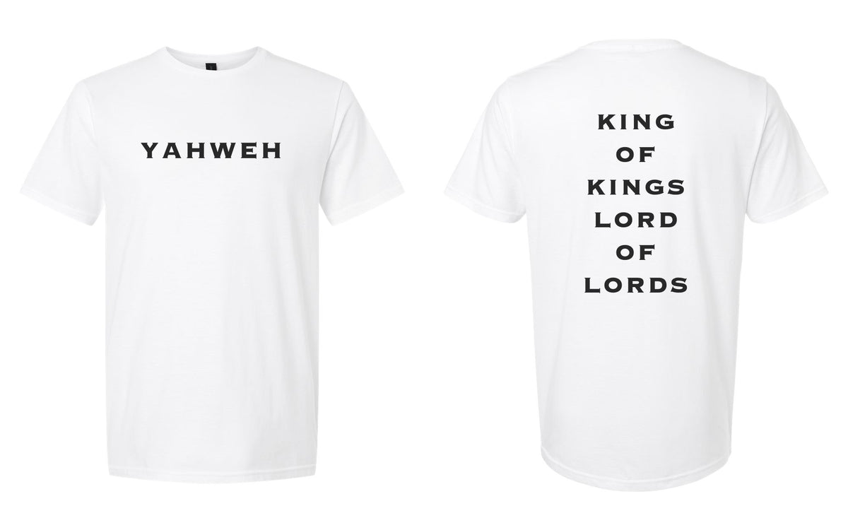 Yahweh | King of Kings Tee - White