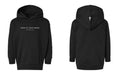 Take Up Your Cross Toddler Hoodie - Black