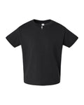 Collar Cross Toddler Tee - Black