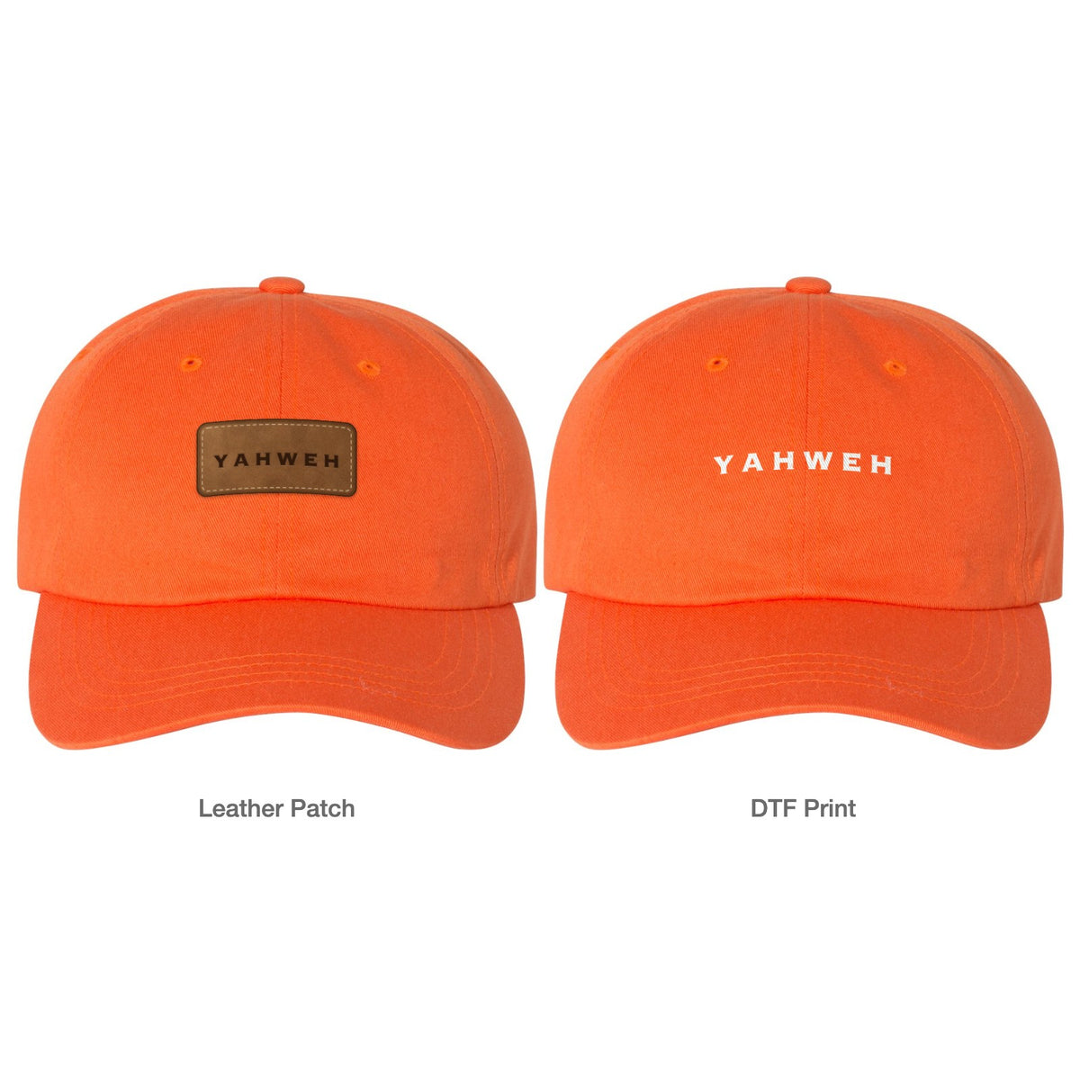 Yahweh Dad Hat - Orange