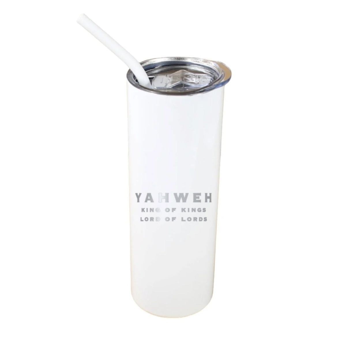 Yahweh 20 oz Tumbler - White