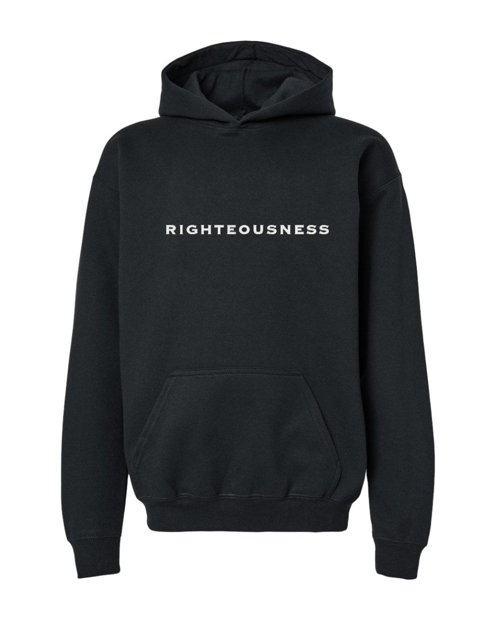Righteousness Youth Hoodie - Black